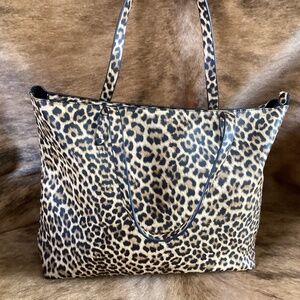 BP Nordstrom Safari Print Tote Handbag